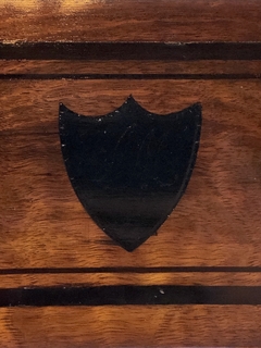 Imagen de Sillón Deco Alemán en caoba y cuero