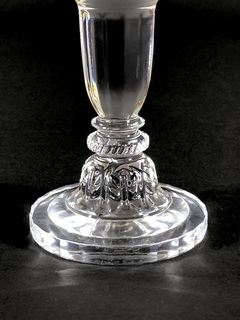 Candeleros en cristal Francés