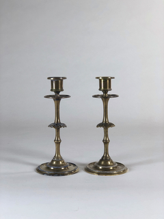Candeleros en bronce - comprar online