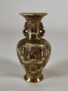 Vaso porcelana Japonesa Satsuma - tienda online