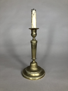 Candeleros ingleses bronce Siglo XVIII - Mayflower