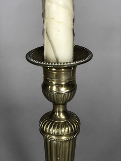Candeleros ingleses bronce Siglo XVIII - comprar online