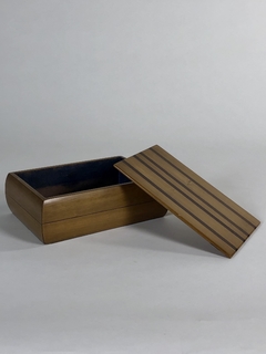 Caja Art-Deco en madera - comprar online