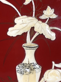 Pantalla China con fragmento de biombo - Mayflower