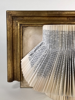 Obra libro antiguo plisado - comprar online