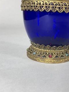 Ormolu Mounted Casket en cristal, bronce y piedras - tienda online