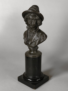 Imagen de Bustos en bronce cincelado con pedestal
