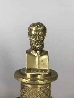 Tintero época Imperio en bronce - comprar online