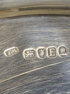 Bandejas de Plata Inglesa del platero Walter Brima
