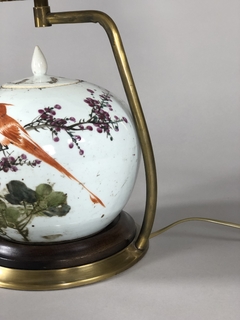 Lámpara porcelana Famille Rose - comprar online