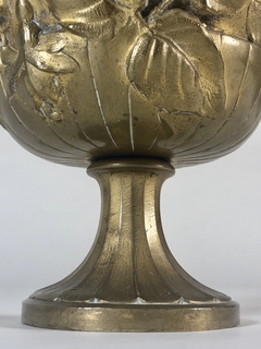 Imagen de Crátera Francesa de bronce dorado al oro mercurio