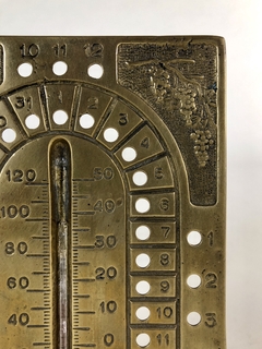 Calendario en  bronce en internet