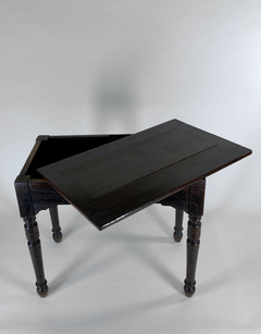 Mesa Inglesa roble con tapa deslizable en internet