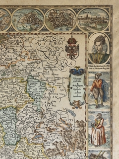Grabados mapa Saint Malo - comprar online