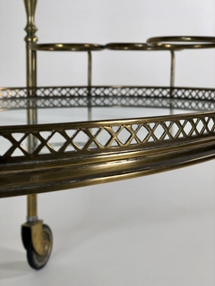 Mesa carro Francesa en bronce - tienda online