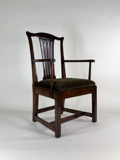 Sillón Inglés Chippendale en caoba
