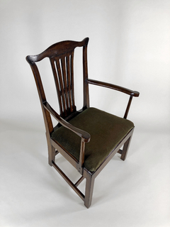 Sillón Inglés Chippendale en caoba