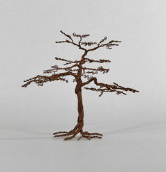 Escultura Árbol en alambre cobreado - comprar online