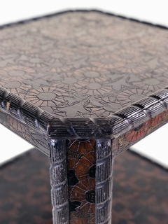Mesa China en madera ebonizada. - tienda online