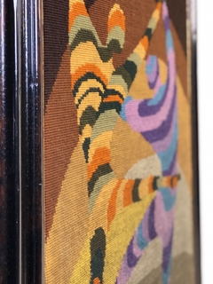 Textil de punto enmarcado, años 70' - Mayflower