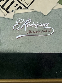Acuarela de E. Rodriguez - Mayflower