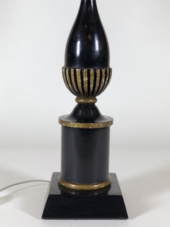 Lámpara Inglesa  madera ebonizada en internet