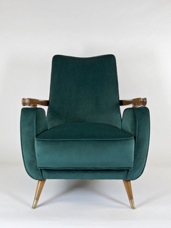 Sillones Deco en nogal y pana en internet