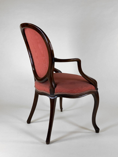 Sillón Inglés en madera de caoba en internet
