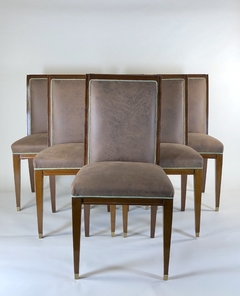 Sillas Francesas Luis XVI caoba - comprar online