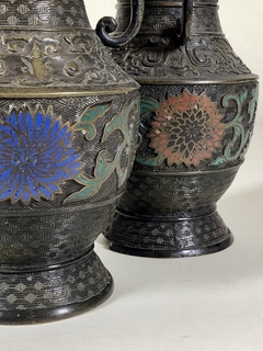 Vasos Chinos Cloisonne - Mayflower