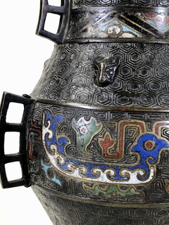 Vaso Chino Cloisonne