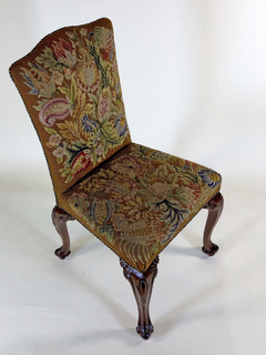 Sillas Inglesas en caoba y- petit point - Mayflower