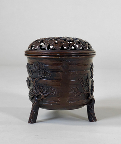 Crátera China en bronce empavonado en internet