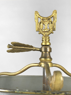 Lámpara bouillotte francesa época Napoleón III en bronce en internet