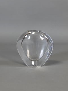 Violetero de cristal hialino