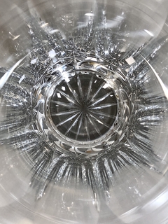 Vaso Alemán en cristal hialino - Mayflower