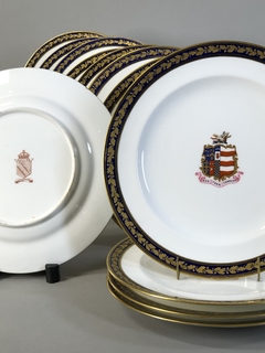 Platos armoriales porcelana Inglesa