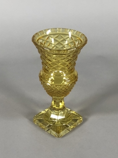 Copón Francés cristal amarillo - comprar online