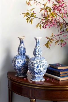 Jarrones Holandeses en porcelana Delf