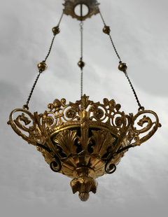 Arañas Votivas Francesas bronce Circa 1830
