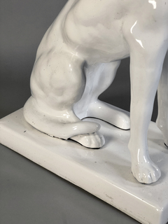 Escultura Perro cerámica - Mayflower