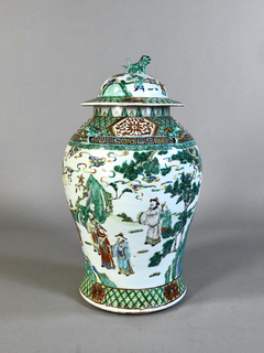 Potiche Porcelana China Famille Verte - comprar online