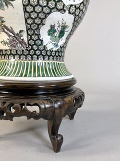 Imagen de Potiche porcelana China Famille Verte
