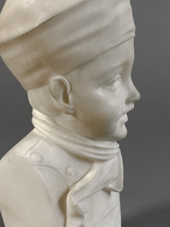 Busto francés  en alabastro - Mayflower