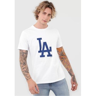 Camiseta New Era Los Angeles Dodgers - P - Branco