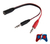 Adaptador Auriculares Micrófono Gamer Plug 3.5 Auxiliar Plug - Bondi Store