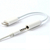 Pack Combo 5 Unidades Cable Adaptador iPhone Auricular 3,5mm