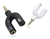 Adaptador Ficha 3,5 A 2 Jack Micrófono Auricular Ps4 Celular - comprar online