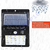 Reflector Aplique Led Panel Solar Sensor Movimiento 20 Leds