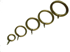 Argollas para cortina